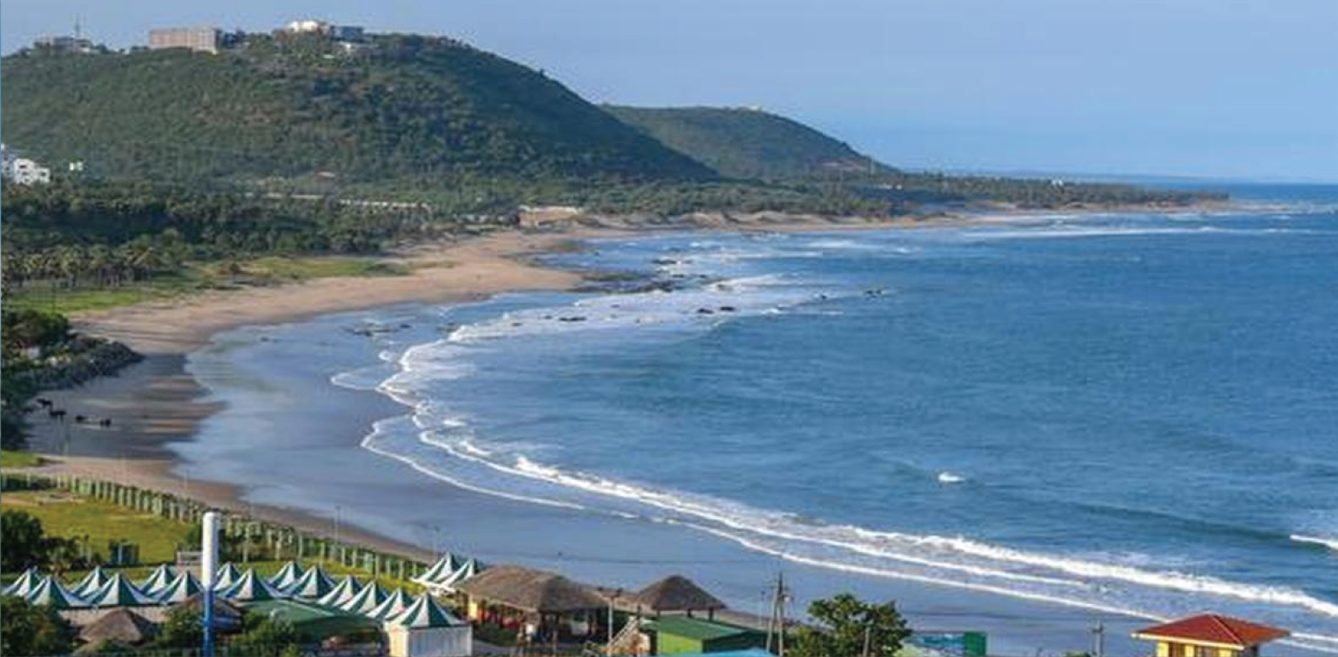 Rushikonda Beach near Visakhapatnam